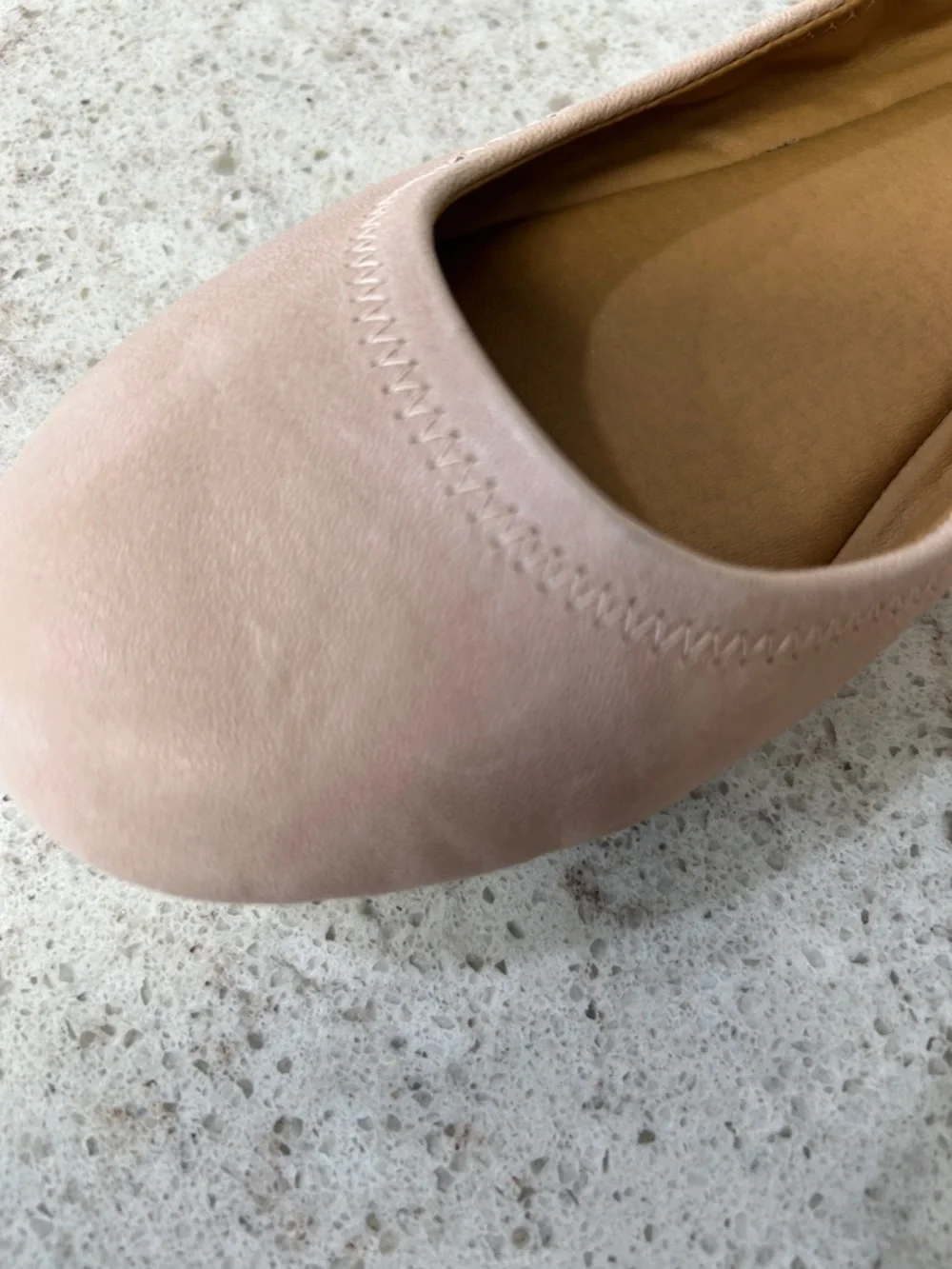 Lucky Brand Women's Pale Pink Ballet Flats - Picture 5 of 8
